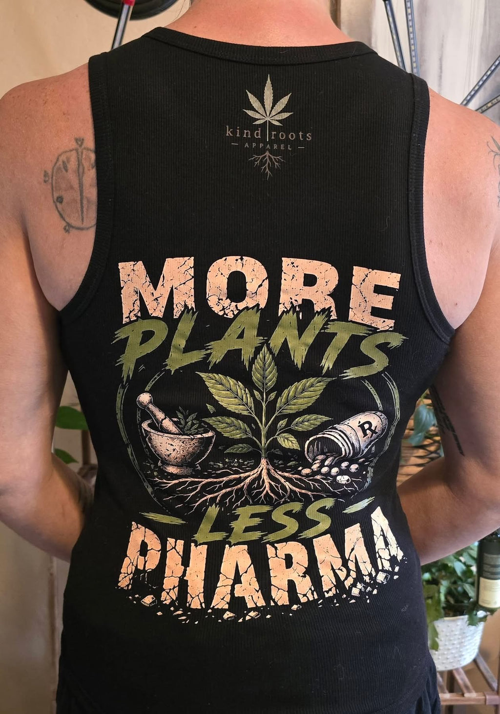 More plants less pharma